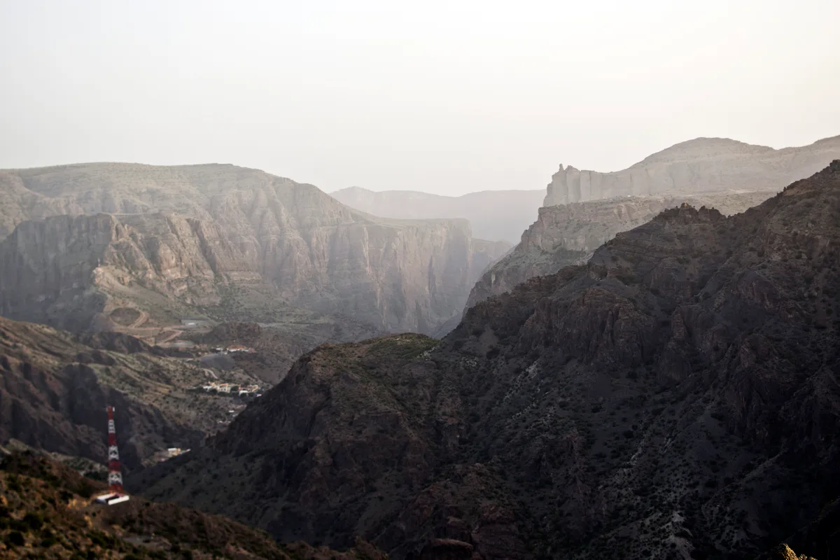 mountains 1 on Jebel Akhdar